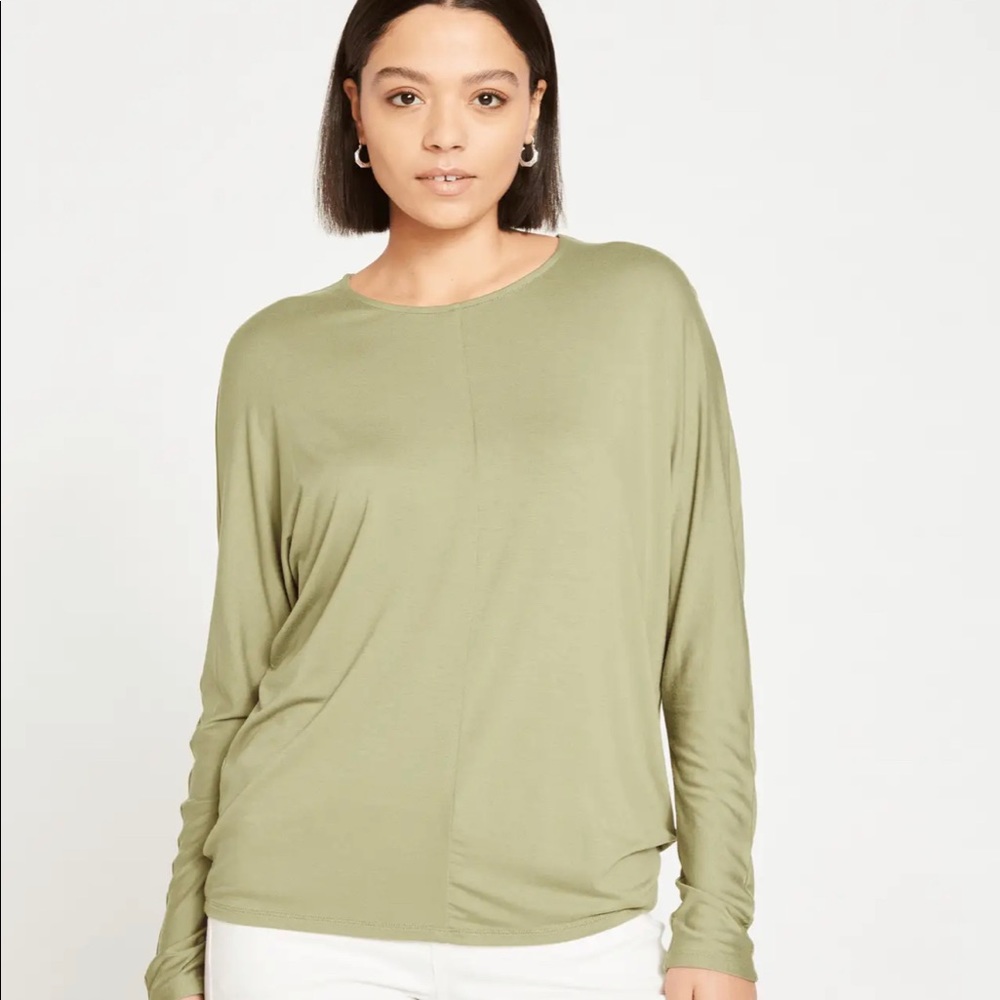Universal Standard Dolman Sleeve Crew Neck Top NWT